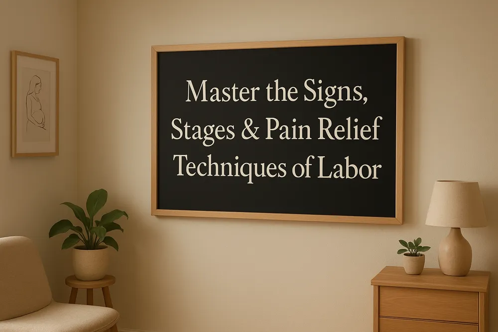 Master the Signs, Stages & Pain Relief Techniques of Labor