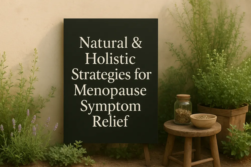 Natural & Holistic Strategies for Menopause Symptom Relief