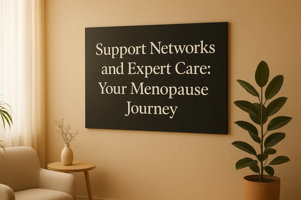 Support Networks and Expert Care: Your Menopause Journey