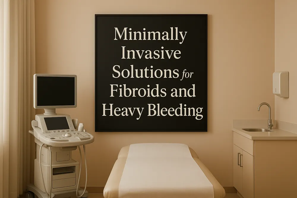 Minimally Invasive Solutions for Fibroids and Heavy Bleeding