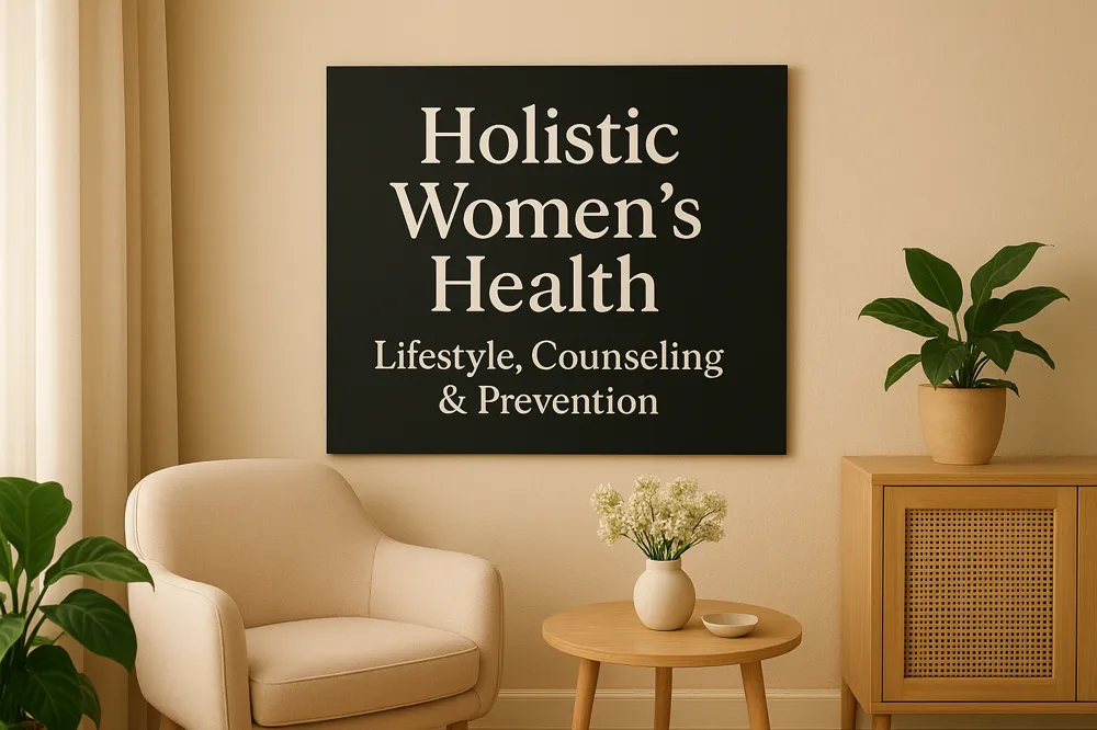 Holistic Women's Health: Lifestyle, Counseling & Prevention