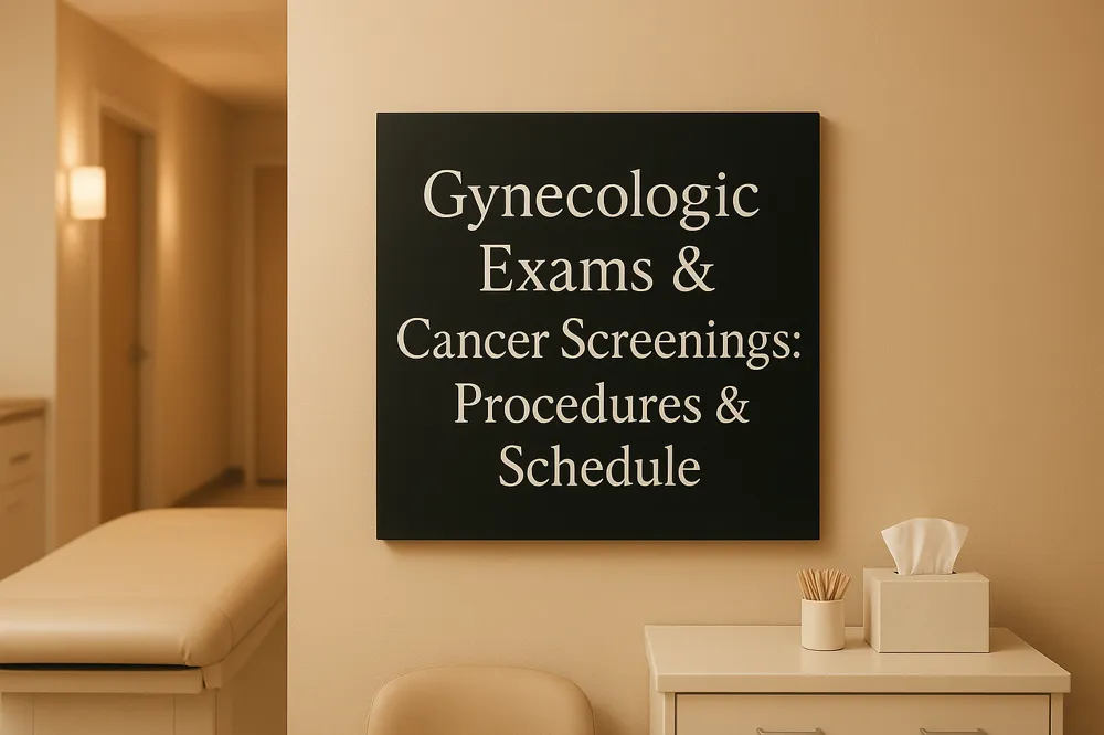 Gynecologic Exams & Cancer Screenings: Procedures & Schedule