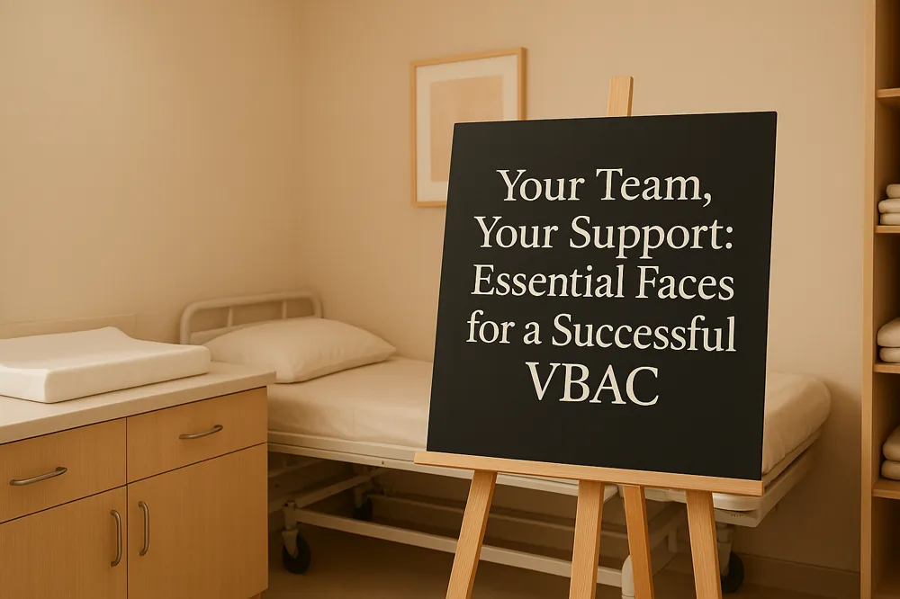 Your Team, Your Support: Essential Faces for a Successful VBAC