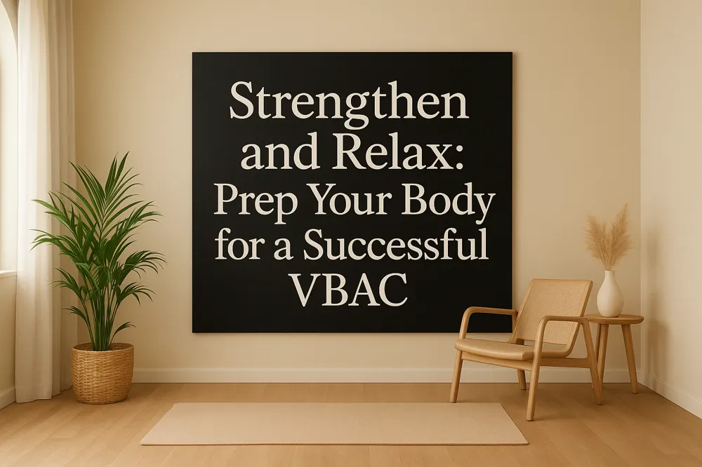Strengthen and Relax: Prep Your Body for a Successful VBAC