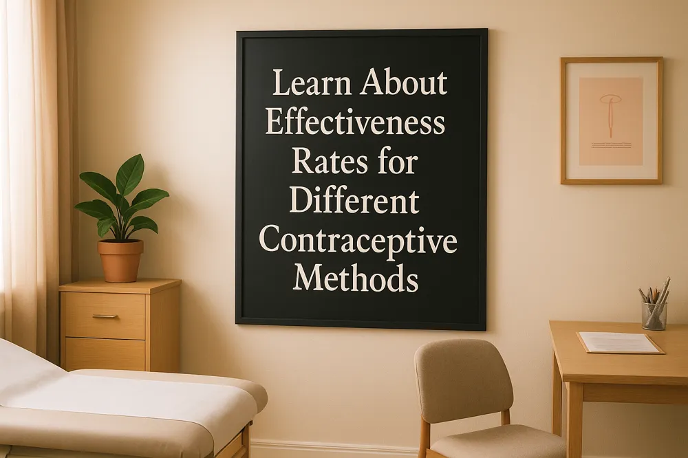 Learn About Effectiveness Rates for Different Contraceptive Methods