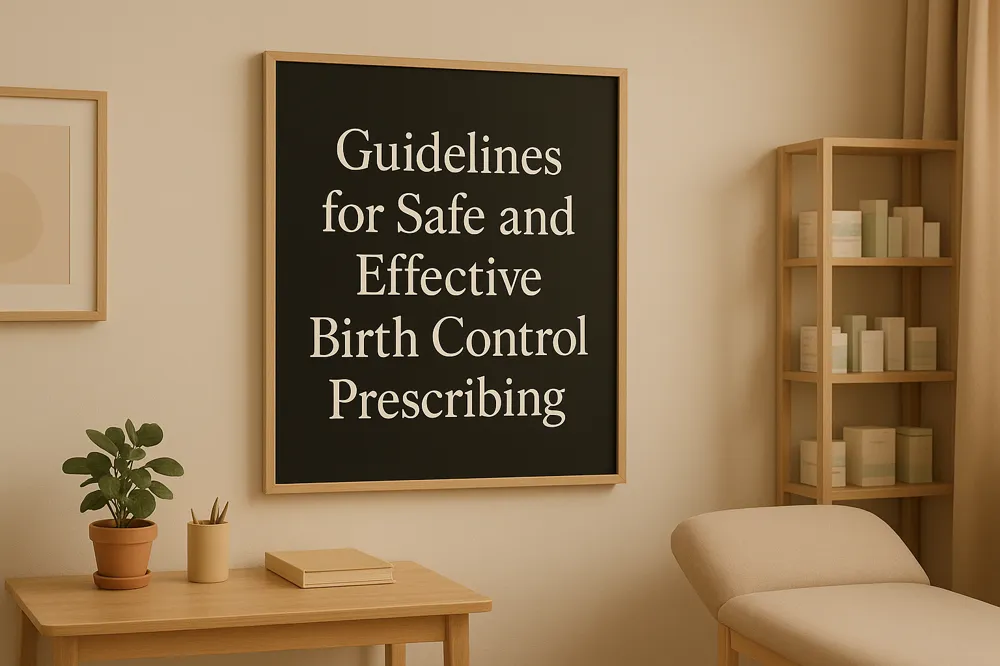 Guidelines for Safe and Effective Birth Control Prescribing