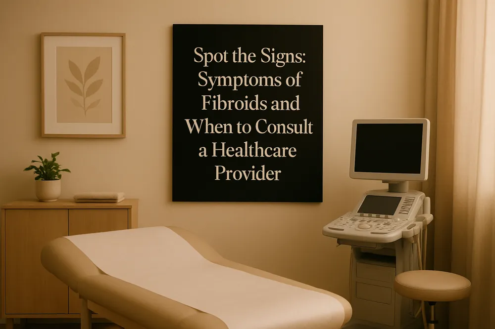 Spot the Signs: Symptoms of Fibroids and When to Consult a Healthcare Provider