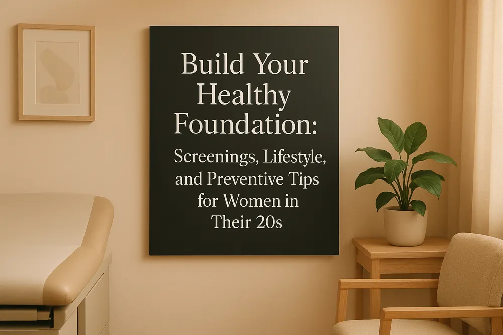 Build Your Healthy Foundation: Screenings, Lifestyle, and Preventive Tips for Women in Their 20s