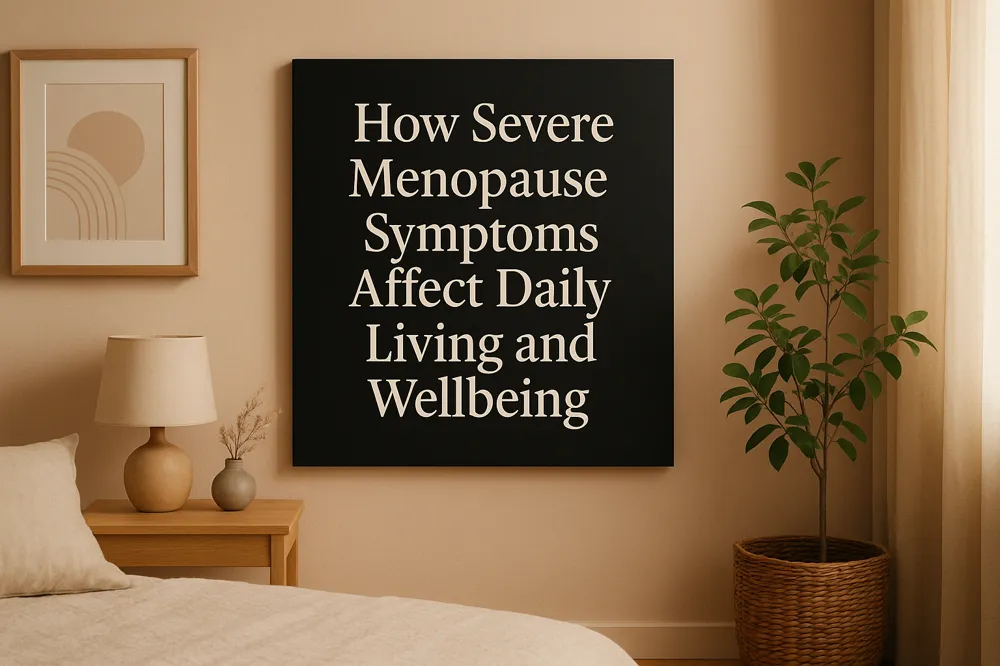 How Severe Menopause Symptoms Affect Daily Living and Wellbeing