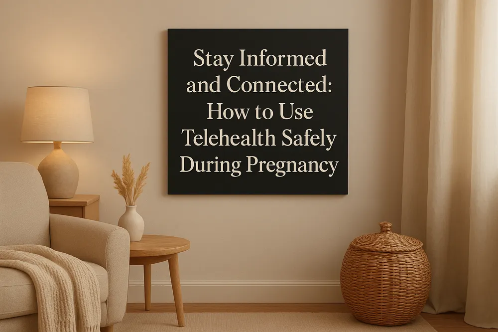 Stay Informed and Connected: How to Use Telehealth Safely During Pregnancy