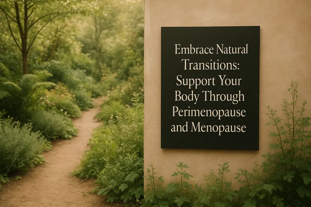 Embrace Natural Transitions: Support Your Body Through Perimenopause and Menopause