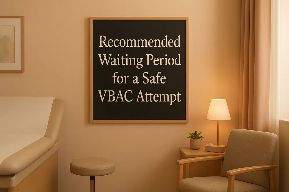 Recommended Waiting Period for a Safe VBAC Attempt