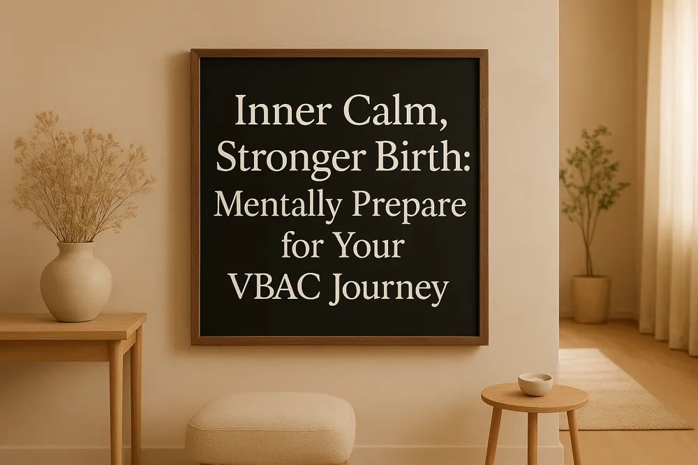 Inner Calm, Stronger Birth: Mentally Prepare for Your VBAC Journey