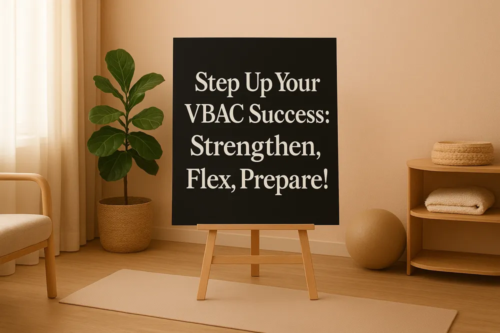 Step Up Your VBAC Success: Strengthen, Flex, Prepare!