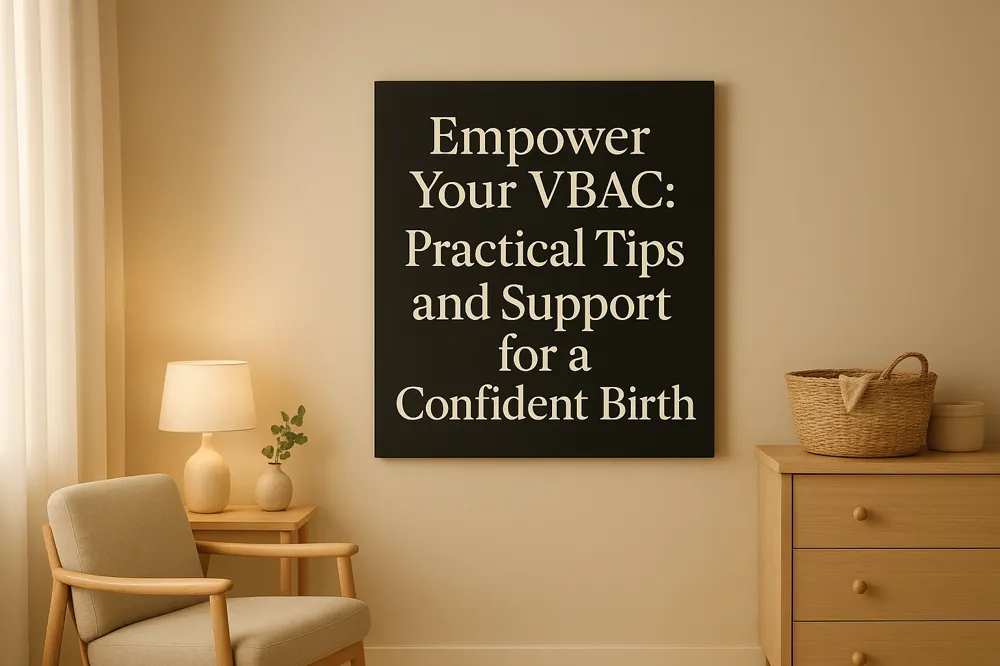 Empower Your VBAC: Practical Tips and Support for a Confident Birth