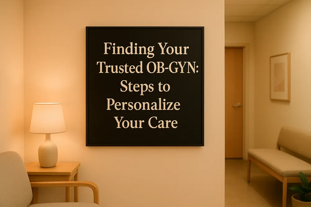 Finding Your Trusted OB-GYN: Steps to Personalize Your Care
