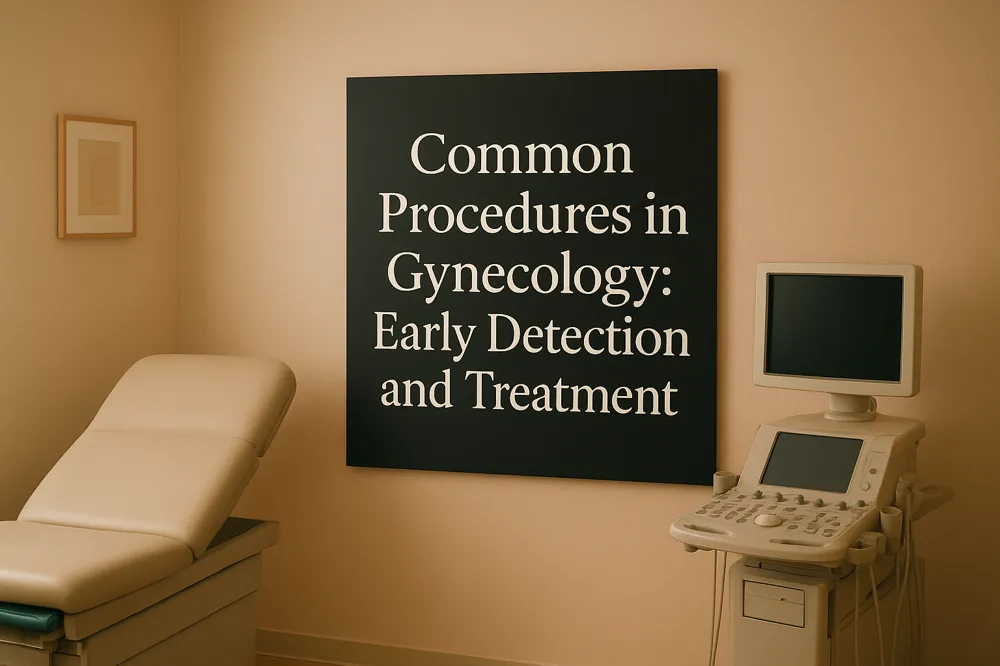 Common Procedures in Gynecology: Early Detection and Treatment