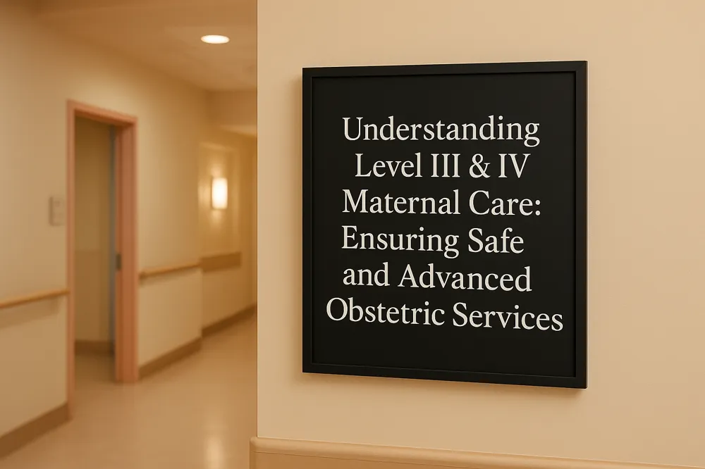 Understanding Level III & IV Maternal Care: Ensuring Safe and Advanced Obstetric Services