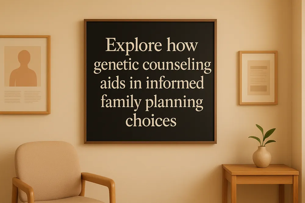 Explore how genetic counseling aids in informed family planning choices