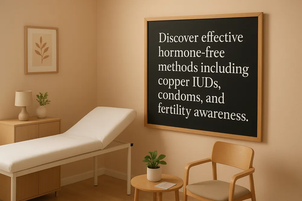 Discover effective hormone-free methods including copper IUDs, condoms, and fertility awareness.