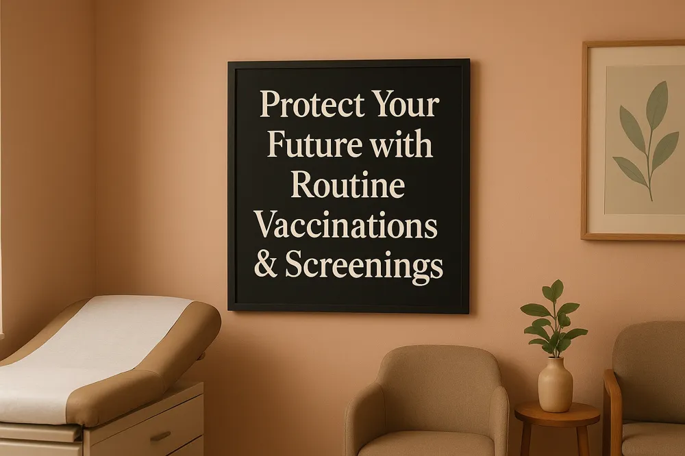 Protect Your Future with Routine Vaccinations & Screenings