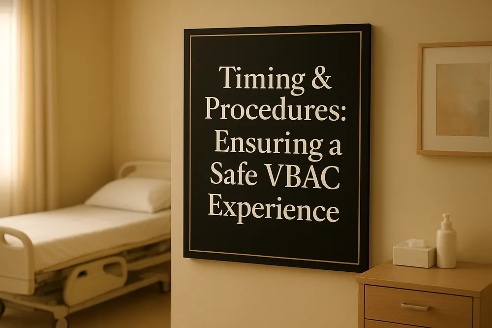 Timing & Procedures: Ensuring a Safe VBAC Experience