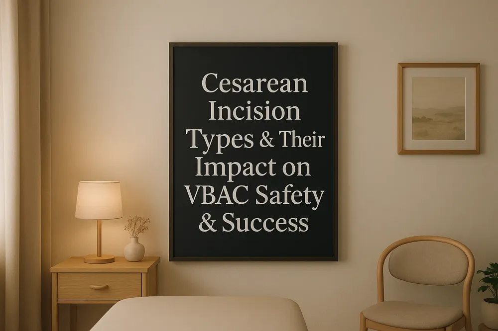 Cesarean Incision Types & Their Impact on VBAC Safety & Success