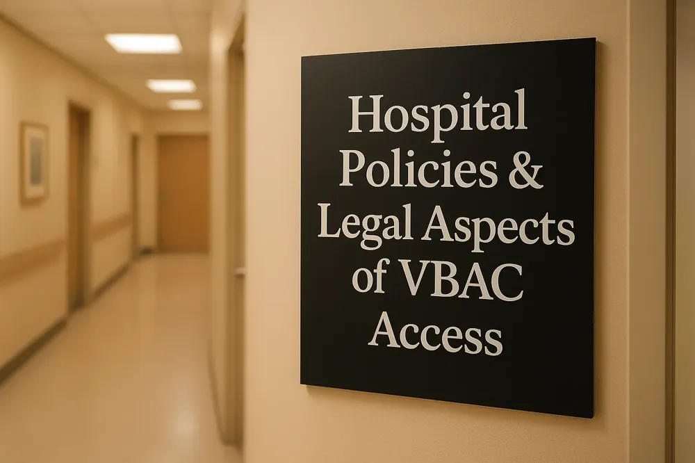 Hospital Policies & Legal Aspects of VBAC Access