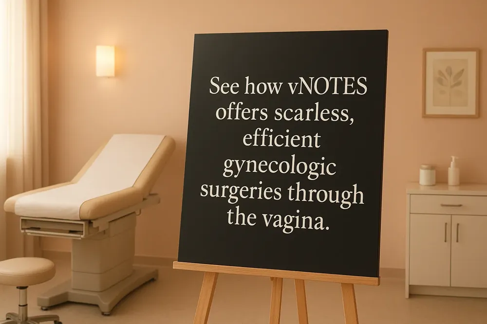 See how vNOTES offers scarless, efficient gynecologic surgeries through the vagina.