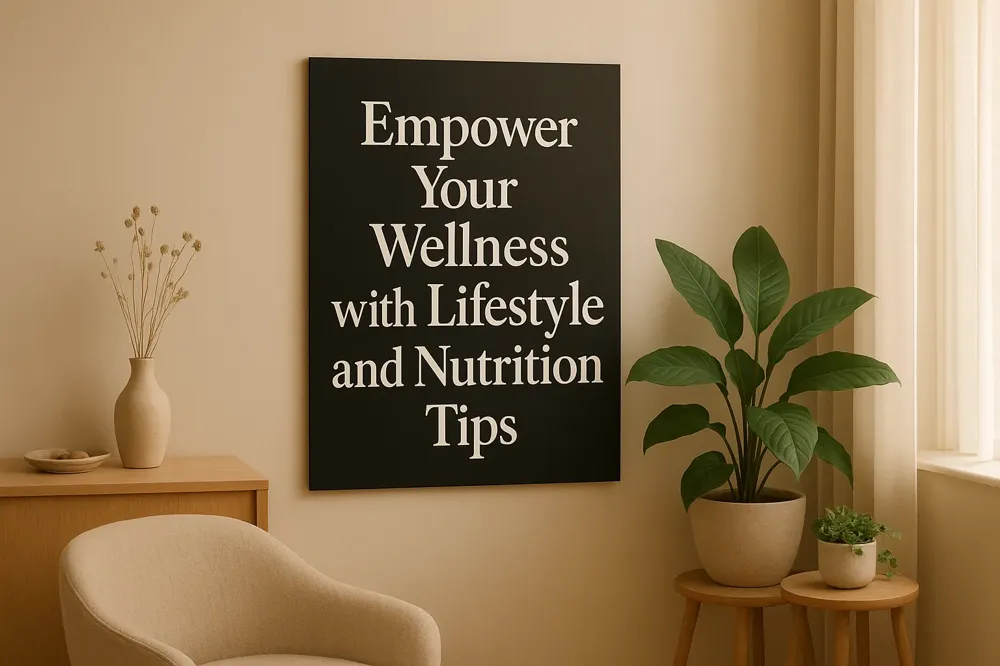 Empower Your Wellness with Lifestyle and Nutrition Tips