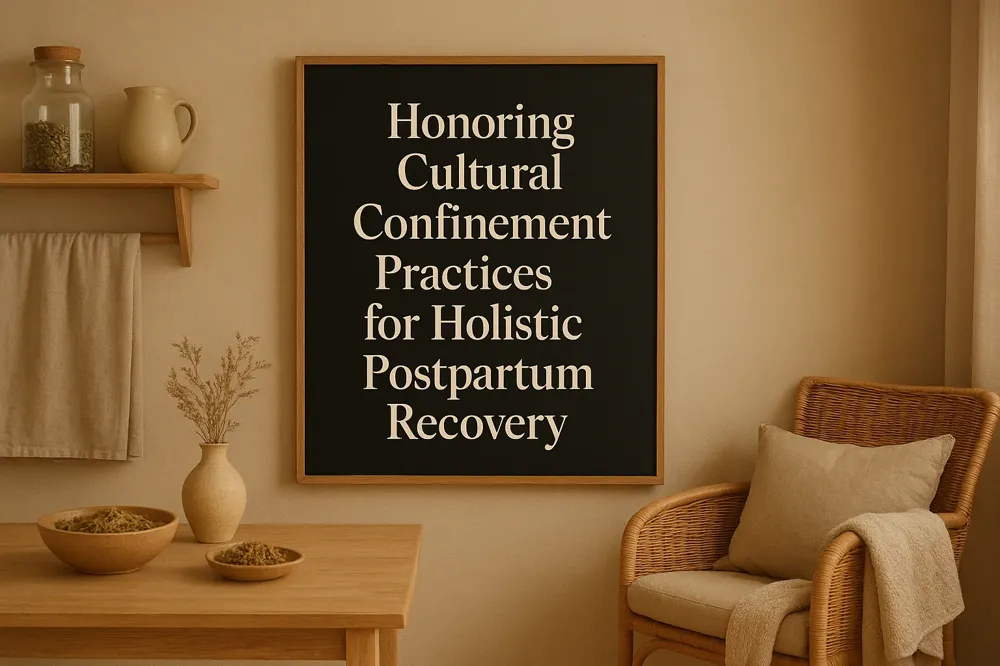 Honoring Cultural Confinement Practices for Holistic Postpartum Recovery