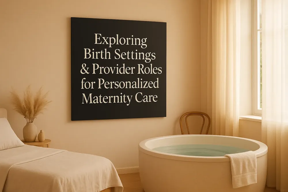 Exploring Birth Settings & Provider Roles for Personalized Maternity Care