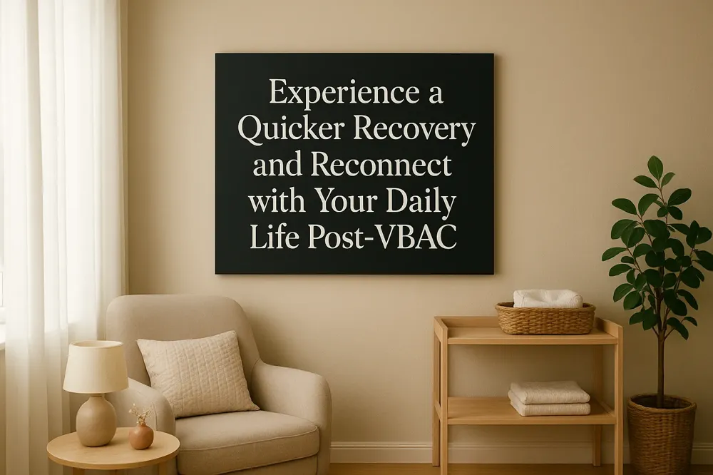 Experience a Quicker Recovery and Reconnect with Your Daily Life Post-VBAC