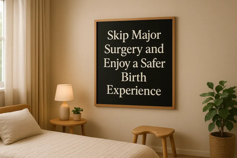 Skip Major Surgery and Enjoy a Safer Birth Experience