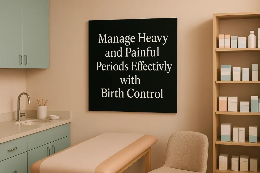 Manage Heavy and Painful Periods Effectively with Birth Control
