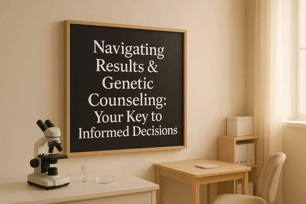 Navigating Results & Genetic Counseling: Your Key to Informed Decisions