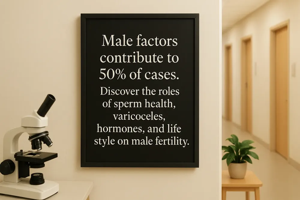 Male factors contribute to 50% of cases. Discover the roles of sperm health, varicoceles, hormones, and lifestyle on male fertility.