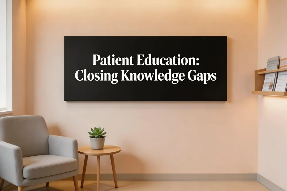 Patient Education: Closing Knowledge Gaps