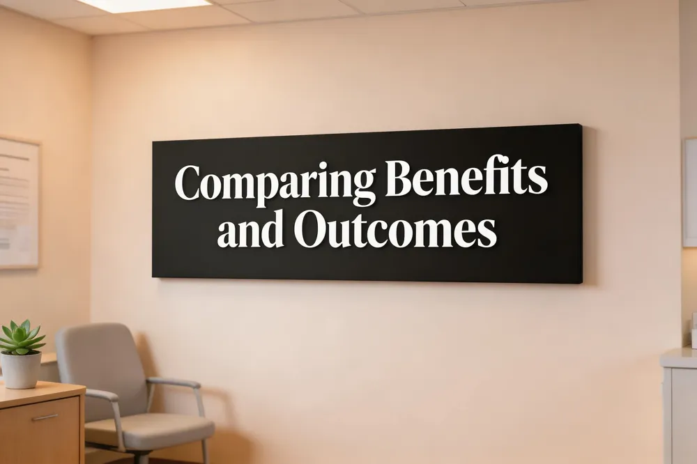 Comparing Benefits and Outcomes