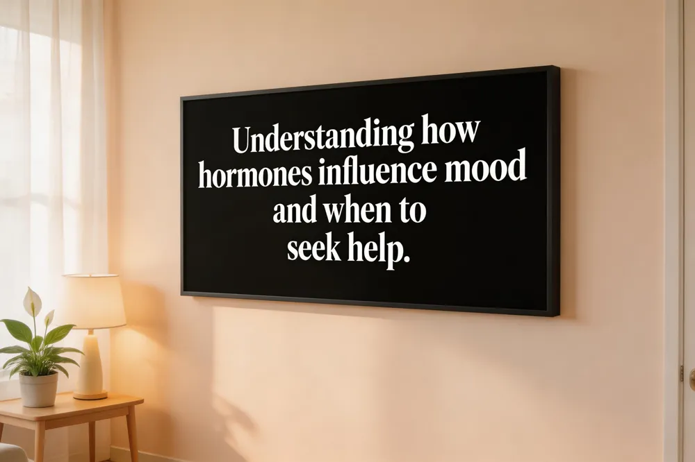 Understanding how hormones influence mood and when to seek help.