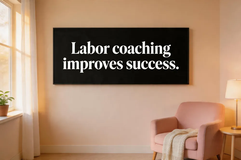 Labor coaching improves success.
