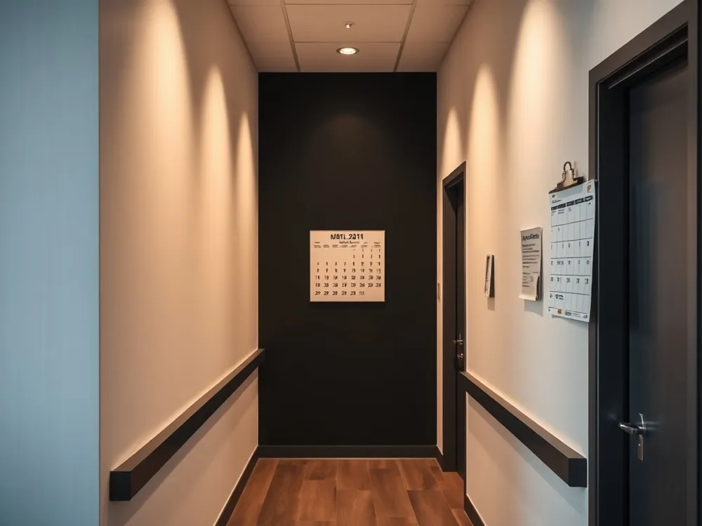 Waiting at least 18 to 24 months between a cesarean and a VBAC attempt allows the uterine scar to heal and significantly lowers the risk of rupture.